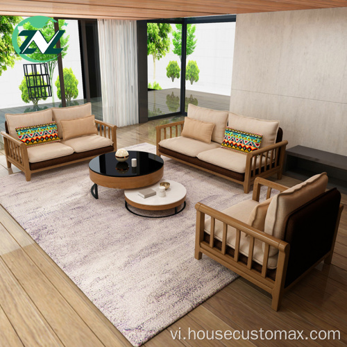 Sofa gỗ Vải kỹ thuật Sofa Ghế Sofa gia đình